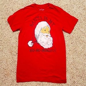 Santa Is My Homeboy Christmas Tshirt